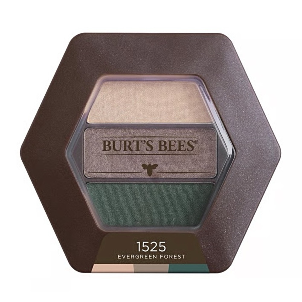 🆕 Tri-Tone Eye Shadow Palette — Green, Taupe & Champagne